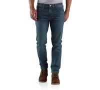 Carhartt Rugged Flex Relaxed Fit Low Rise 5-Pocket Tapered Jean Jeans, Cañón, 33W x 34L Unisex Adulto