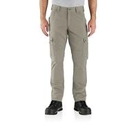 Carhartt Relaxed Ripstop Cargo Work Pant, Pantalones de Trabajo Hombre, Gris (Greige), 38