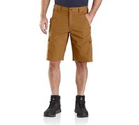 Carhartt Rugged Flex Relaxed Fit Ripstop Cargo Work Short Pantalones Cortos Utility, marrón, 32W para Hombre