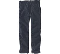 Carhartt Rugged Flex Slim Fit Canvas 5-Pocket Tapered Work Pant, Pantalones Hombre, Azul (Azul Marino), 42W / 32L