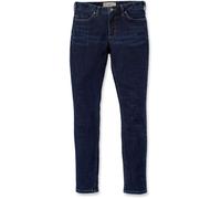 Carhartt Ladies Jeans Slim Fit Layton Skinny Leg Midnight Sky W2/REG