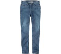 Carhartt Rugged Flex Tapered Jeans para damas, Azul claro, Talla 12