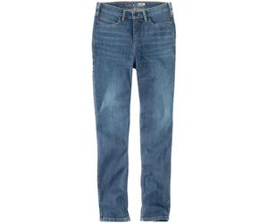 Carhartt Rugged Flex Tapered Jeans para damas, Azul claro, Talla 12