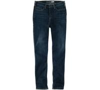 Carhartt Rugged Flex Tapered Jeans para damas, Azul, Talla 16