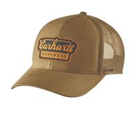 Carhartt Rugged Flex Twill Mesh-Back Script Patch Cap - Gorra de béisbol Hombre