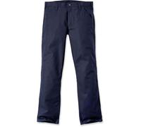 Carhartt Rugged Professional Pantalón de Trabajo, En Lona con Tecnología Rugged Flex, Ajuste Ligeramente Holgado Hombre, Azul Marino, 30W / 32L