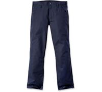 Carhartt Rugged Stretch Canvas Pantalones, azul oscuro, Talla 38