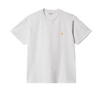 Carhartt S/S Chase - Camiseta - Ash Heather/Gold, Ceniza jaspeado, Medium