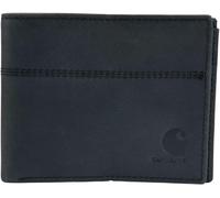 Carhartt Saddle Leather Bifold Billetera, negro, Talla única