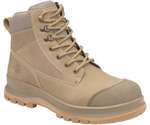 Carhartt Seguridaditsstiefel Detroit 6" S3 Zip Boot Dark Khaki EUR 43