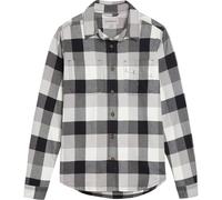 Carhartt Señoras Camisa Hamilton Plaid Flannel Shirt Negro XS