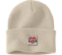 Carhartt Señoras Knit Heart Patch Beanie 107409 Einheitsgröße