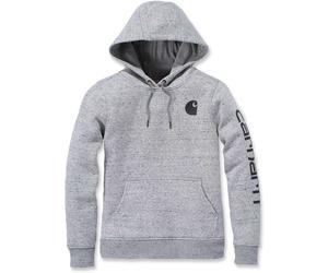 Carhartt Señoras Sudadera Clarksburg Graphic Sudadera Asphalt Heather Nep XL