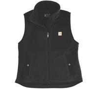 Carhartt Sherpa Chaleco de forro polar para damas, negro, Talla XS
