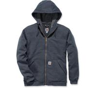 Carhartt Sherpa-Lined Midweight Full-Zip Sudadera, gris oscuro, Talla S