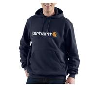 Sudadera carhartt signature logo hombre azul M