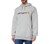 Carhartt Signature Logo Sweatshirt, Sudadera Hombre, Jaspeado Gris, L