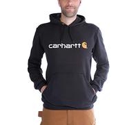 Sudadera carhartt signature logo hombre negro S