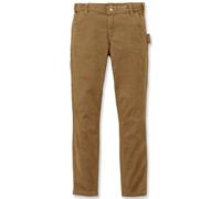 Carhartt Slim Fit Crawford Pantalones de las mujeres, beige, Talla 44,5