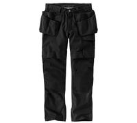 Carhartt Steel Cargo Multi-Pocket Pant, Pantalones de Trabajo Hombre, Negro, 34W / 34L