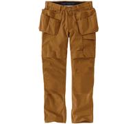 Carhartt Steel Multi-Pocket, pantalones de trabajo W38/L34 male Marrón