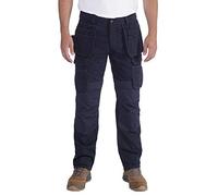 Carhartt Steel Multipocket Pant, Pantalones de trabajo, Hombre, Azul (Azul Marino), 28W / 28L