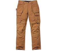 Carhartt Steel Multipocket Pant, Pantalones de trabajo, Hombre, Marrón (Carhartt Brown), 28W / 30L