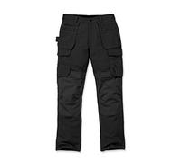 Carhartt Steel Multipocket Pant, Pantalones de trabajo, Hombre, Negro, 28W / 32L