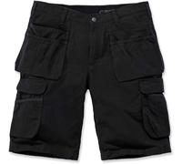 Carhartt Steel Multipocket, pantalones cortos de carga W30 male Negro