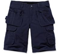 Carhartt Steel Multipocket, pantalones cortos de carga W34 male Azul Oscuro