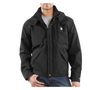 Carhartt Storm Defender - Chaqueta para hombre, Negro, Medium