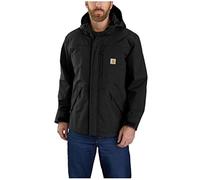 Carhartt Storm Defender - Chaqueta para hombre, Negro, X-Large