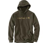 Carhartt Marquette Logo Sudadera con capucha, verde, tamaño S para Hombres