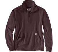 Carhartt Sudadera con media cremallera para mujer Blackberry Heather XS