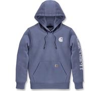 Carhartt Sudadera gráfica con logo en la manga para mujer 102791 XS