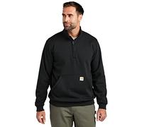 Carhartt Quarter-Zip Sudadera, negro, tamaño XL para Hombres