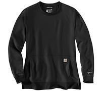 Carhartt Ladies Relaxed Fit Sudadera ligera Negro XL