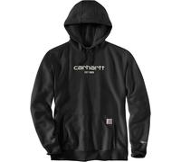 Carhartt Sudadera con capucha para hombre con logotipo de Light, Negro , L