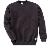 Carhartt, Hombre, Sudadera Con Cuello Redondo, Tejido De Grosor Medio, Ajuste Holgado, Negro, M