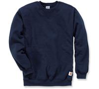 Carhartt Midweight Crewneck Sudadera, azul oscuro, Talla XL