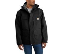 Carhartt Super Dux Relaxed Fit Aislado Tradicional Coat, Negro, XXL para Hombre