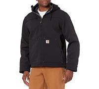 Carhartt Super Dux Relaxed Fit Sherpa Lined Active Jac Coat, Negro, L para Hombre