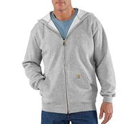 Carhartt Midweight Zip Hoodie, gris, tamaño M para Hombres