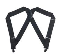 Carhartt Tirantes Resistentes y Flexibles para Hombre Suspensores, Clip Lateral elástico Completo (Negro), Taille Unique