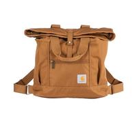Carhartt Tote Bag, Durable with Adjustable Backpack Straps and Laptop Sleeve Mano, Mochila Convertible Brown, Taille Unique Unisex Adulto