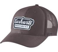 Carhartt Gorra de sarga 106738 Rugged Flex para hombre, SepiaOscuro, talla única