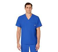 Carhartt W123 - Camiseta médica con Cuello en V para Hombre, Real, X-Small