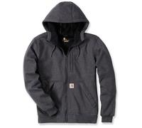 Carhartt Wind Fighter Zip Sudadera con capucha, gris, Talla XL