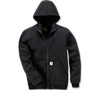 Carhartt Wind Fighter Zip Sudadera con capucha, negro, Talla XXL