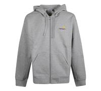 Carhartt Wip- American Script Hoodie- Sweatshirts & Hoodies- Hombre- Gris- M- American Script Hoodie